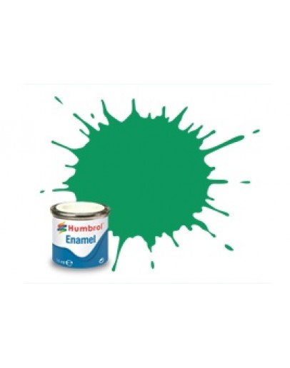 HUMBROL ENAMEL PAINT - 050 - Green Mist Metallic 14ml