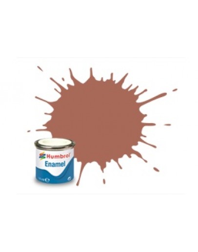 HUMBROL ENAMEL PAINT - 113 - Rust Matt 14ml