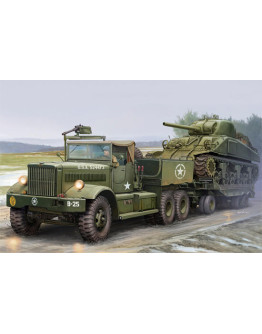 I LOVE KIT 1/35 SCALE PLASTIC MILITARY MODEL KIT - 63502 - US M19 TANK TRANSPORTER WITH SOFT TOP CAB ILK63502