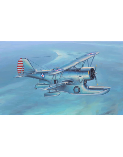 I LOVE KIT 1/48 PLASTIC MILITARY MODEL KIT - 64805  - J2F-5 DUCK ILK64805
