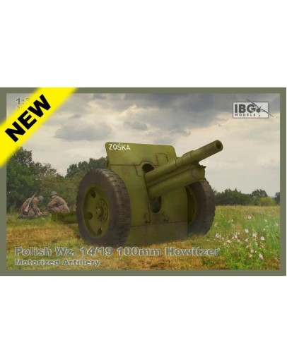 IBG1/35 SCALE MODEL KIT - 35060 - WW2 HOWITZER IBG35060