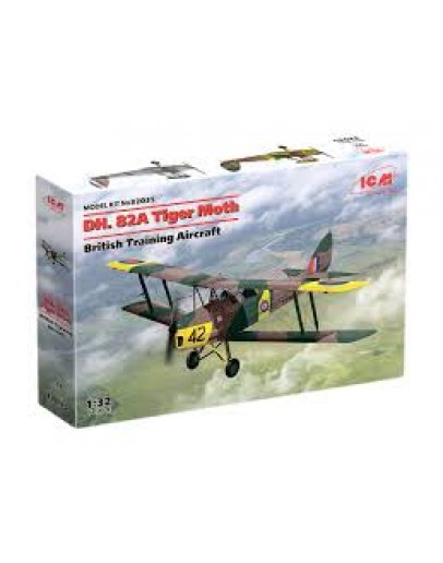 ICM 1/32 SCALE PLASTIC MODEL AIRCRAFT KIT - 32035 - TIGER MOTH ICM32035