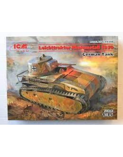 ICM 1/35 SCALE PLASTIC MILITARY MODEL KIT - 35330 - 1930 GERMAN TANK ICM35330