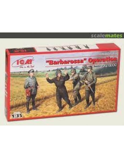 ICM 1/35 SCALE PLASTIC MILITARY FIGURES - 35679 - OPERATION BARBAROSSA ICM35679