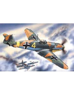 ICM 1/48 SCALE PLASTIC MODEL AIRCRAFT KIT - 48103 - MESSERSCHMITT BF109F-4 GERMAN WW2 FIGHTER ICM48103