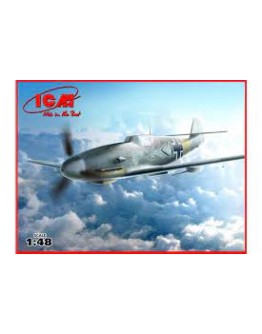 ICM 1/48 SCALE PLASTIC MODEL AIRCRAFT KIT - 48107 - BF109F-4/6R GERMAN FIGHTER ICM48107