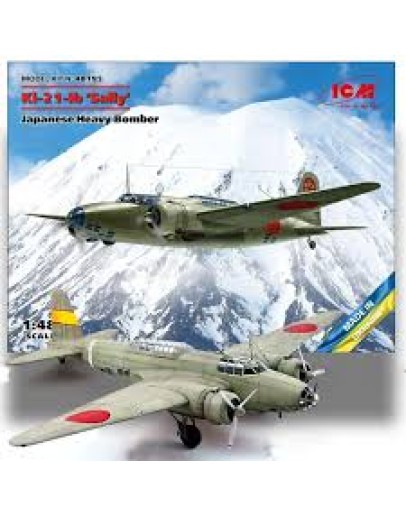 ICM 1/48 SCALE PLASTIC AIRCRAFT - 48195 KI-21 SALLY JAPANESE WW2 ICM48195