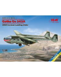 ICM 1/48 SCALE PLASTIC MODEL AIRCRAFT KIT - 48226 - WWII GERMAN GOTHA GO 242A ICM48226