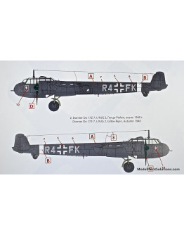ICM 1/48 SCALE PLASTIC MODEL AIRCRAFT KIT - 48245 - GERMAN DO17Z-7 NIGHT FIGHTER ICM48245