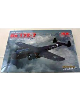 ICM 1/48 SCALE PLASTIC MODEL AIRCRAFT KIT - 48245 - GERMAN DO17Z-7 NIGHT FIGHTER ICM48245