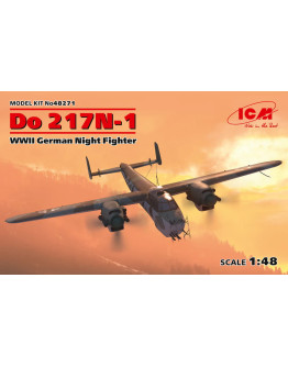 ICM 1/48 SCALE PLASTIC MODEL AIRCRAFT KIT - 48271 - GERMAN DO 217N-1 NIGHT FIGHTER ICM48271