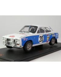 iXO MODELS 1/18 DIE-CAST MODEL  18RMC140LQ.22  - FORD ESCORT MK 1 RS 1600 #20 RALLYE MONTE-CARLO 1973 - IXO18MC14L