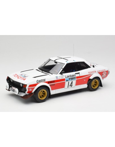 iXO MODELS 1/18 DIE-CAST MODEL  18RMC189B.22  - TOYOTA CELICA 2000 GT [RA21] #14 RAC RALLY 1977 - IXO18MC18B