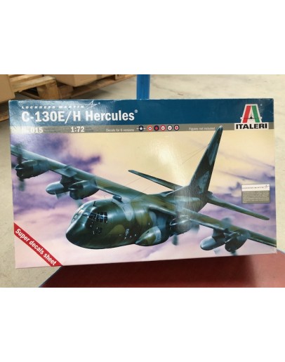 ITALERI 1/72  SCALE MODEL AIRCRAFT KIT - 0015S C-130 E/H HERCULES [RAAF MARKINGS] IT0015S