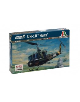 ITALERI 1/72  SCALE MODEL AIRCRAFT KIT - 0040S - Bell UH-1B Huey (RAAF Markings included in kit)