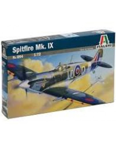 ITALERI 1/72  SCALE MODEL AIRCRAFT KIT - 0094S - SPITFIRE MK IX IT0094S