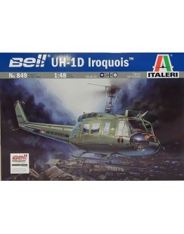 ITALERI 1/48 SCALE MODEL AIRCRAFT KIT - 0849S - BELL UH-1D IROQUOIS - IT0849S