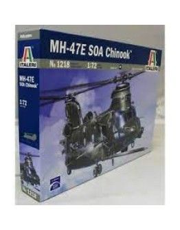 ITALERI 1/72  SCALE MODEL AIRCRAFT KIT - 1218S MH-47E SOE CHINOOK IT1218S