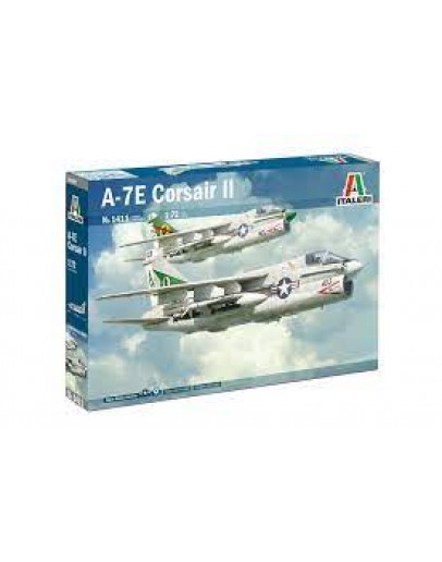 ITALERI 1/72  SCALE MODEL AIRCRAFT KIT - 1411S - A-7E CORSAIR II -  IT1411S