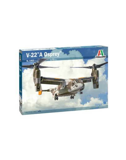 ITALERI 1/72  SCALE MODEL AIRCRAFT KIT - 1463S - V-22A Osprey