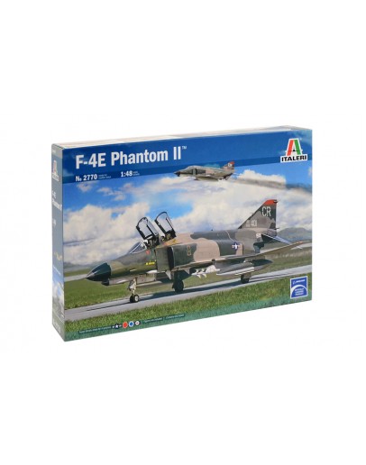 ITALERI 1/48 SCALE MODEL AIRCRAFT KIT - 2770S - F-4E Phantom II