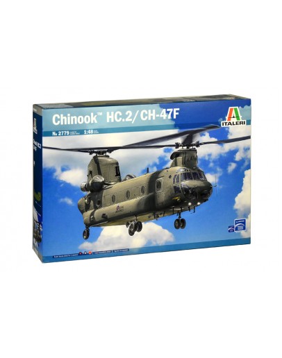 ITALERI 1/48 SCALE MODEL AIRCRAFT KIT - 2779S - Chinook HC.2 CH-47F