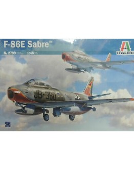 ITALERI 1/48 SCALE MODEL AIRCRAFT KIT - 2799S - NORTH AMERICAN F-86E SABRE - IT2799S