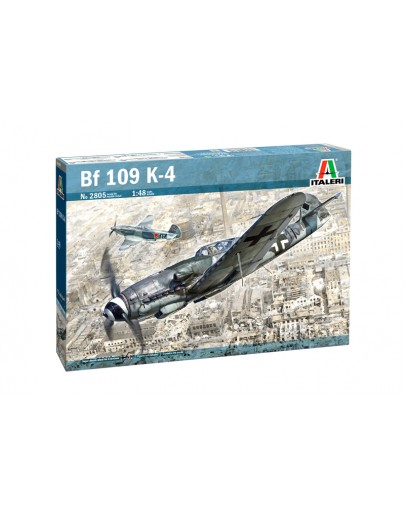 ITALERI 1/48 SCALE MODEL AIRCRAFT KIT - 2805S - BF 109 K-4