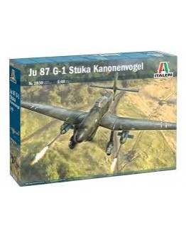 ITALERI 1/48 AIRCRAFT PLASTIC KIT - 2830S JU87 G-1 STUKA IT28305