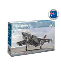 ITALERI 1/48 SCALE MODEL AIRCRAFT KIT - 2836S - F-35A LIGHTNING II [BEAST MODE] WITH AUSTRALIAN DECALS
