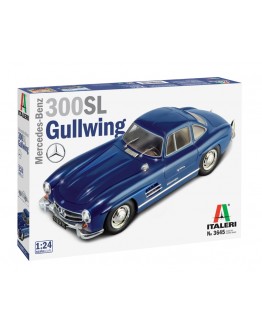 ITALERI 1/24 SCALE MODEL CAR KIT - 3645S - Mercedes-Benz 300 SL Gullwing 