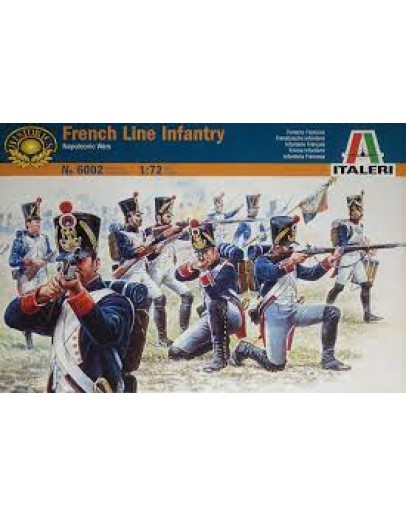 ITALERI 1/72 SCALE MODEL MILITARY KIT - 6002S - FRENCH INFANTRY IT6002S