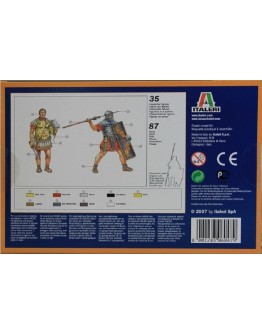 ITALERI 1/72 SCALE MODEL MILITARY KIT - 6047 CAESAR'S WARS - IMPERIAL AGE - ROMAN INFANTRY - IT6047S