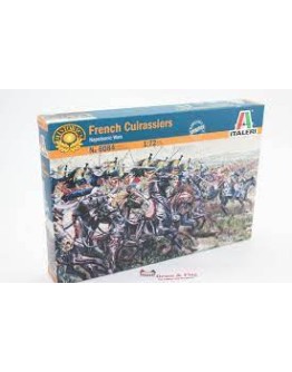 ITALERI 1/72 SCALE MODEL MILITARY KIT - 6084S - FRENCH CUIRASSIERS IT6084S