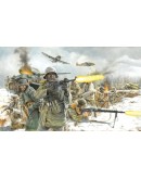 ITALERI 1/72 SCALE MODEL MILITARY KIT - 6151S - GERMAN INFANTRY [WINTER UNIFORMS] - IT6151S