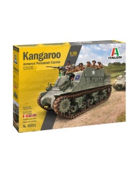 ITALERI 1/35 SCALE MODEL MILITARY KIT - 6551S - KANGAROO ARMOURED PERSONNEL CARRIER - IT6551S