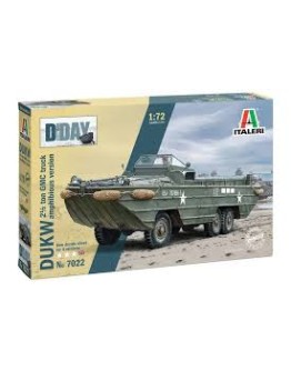 ITALERI 1/72  SCALE MODEL KIT - 7022S -DUKW IT7022S