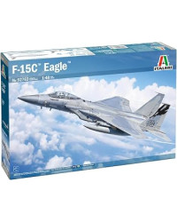 ITALERI 1/48 SCALE MODEL AIRCRAFT KIT - 92763 - MCDONALD DOUGLAS F-15C EAGLE - IT92763