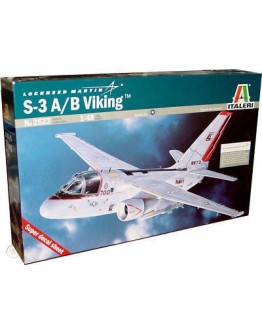 ITALERI 1/48 SCALE MODEL AIRCRAFT KIT - 2623S - LOCKHEED S-3 A/B VIKING - IT2623S