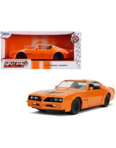 JADA 1/24 DIE-CAST MODEL - 31601 - 1977 PONTIAC  FIREBIRD - ORANGE  JA31601