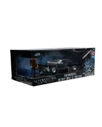 JADA 1/24 DIE-CAST MODEL - 32250 - HOLLYWOOD RIDES - SUPERNATURAL - DEAN WINCHESTER & 1967 CHEVROLET IMPALA SS SPORT SEDAN