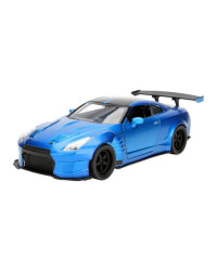 JADA 1/24 DIE-CAST MODEL 98271 - FAST & FURIOUS BRIAN'S NISSAN GT-R (R35) BEN SOPRA