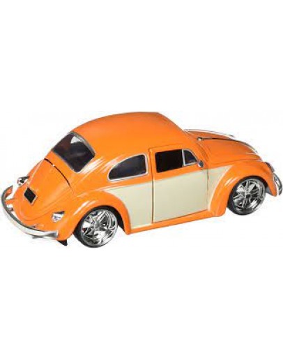 JADA 1/24 DIE-CAST MODEL - 99019 - 1959 VW BEETLE ORANGE  JA99019