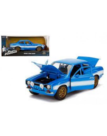 JADA 1/24 DIE-CAST MODEL - 99572 - FAST & FURIOUS BRIAN'S FORD ESCORT MK1  JA99572