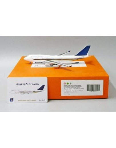 JC WINGS 1/400 SCALE DIE-CAST MODEL - EW4744005 - Ansett Australia Boeing 747-400