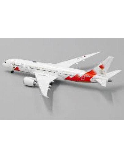 JC WINGS 1/500 SCALE DIE-CAST MODEL - PX5788008 JAL B787-8 TORCH RELAY PX5788008