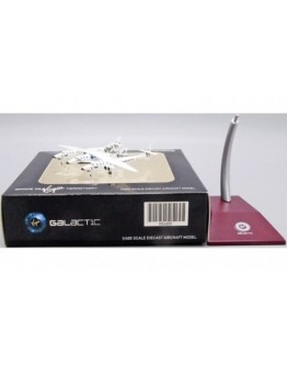 JC WINGS 1/400 SCALE DIE-CAST MODEL - VG4VGX001 - Virgin Galactic Scaled Composites 348 White Knight II N348MS Old Livery