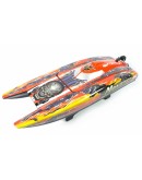 JOYSWAY RC MODEL BOAT B8654 MONSTER 2.4GHz BRUSHLESS POWERED CATAMARAN BOAT - JKB8654