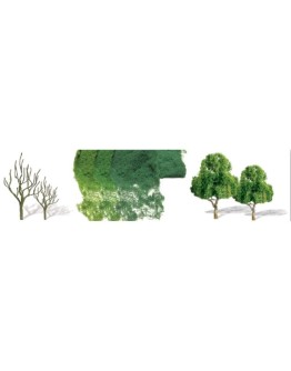 JTT SCENERY PRODUCTS - PROFESSIONAL TREE KIT - TK-0010- DECIDUOUS 2 1/2" TO 4" (10) - JTTTK0010