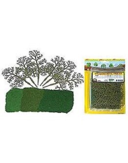 JTT SCENERY PRODUCTS - PREMIUM TREE KIT - TK-006 - DECIDUOUS 3" TO 4" (16) - JTTTK006